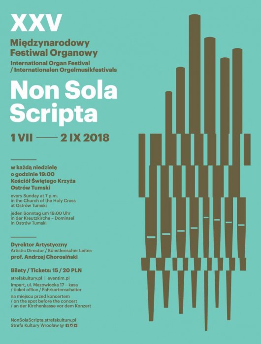 XXV Międzynarodowy Festiwal Organowy Non Sola Scripta (źródło: materiały prasowe)