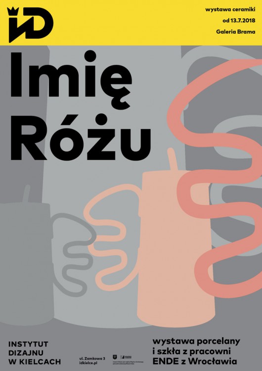 „Imię różu”, Instytut Dizajnu w Kielcach (źródło: materiały prasowe organizatorów)