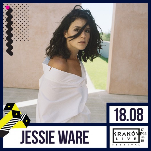 Jessie Ware, Kraków Live Festival 2018 (źródło: materiały prasowe organizatora)