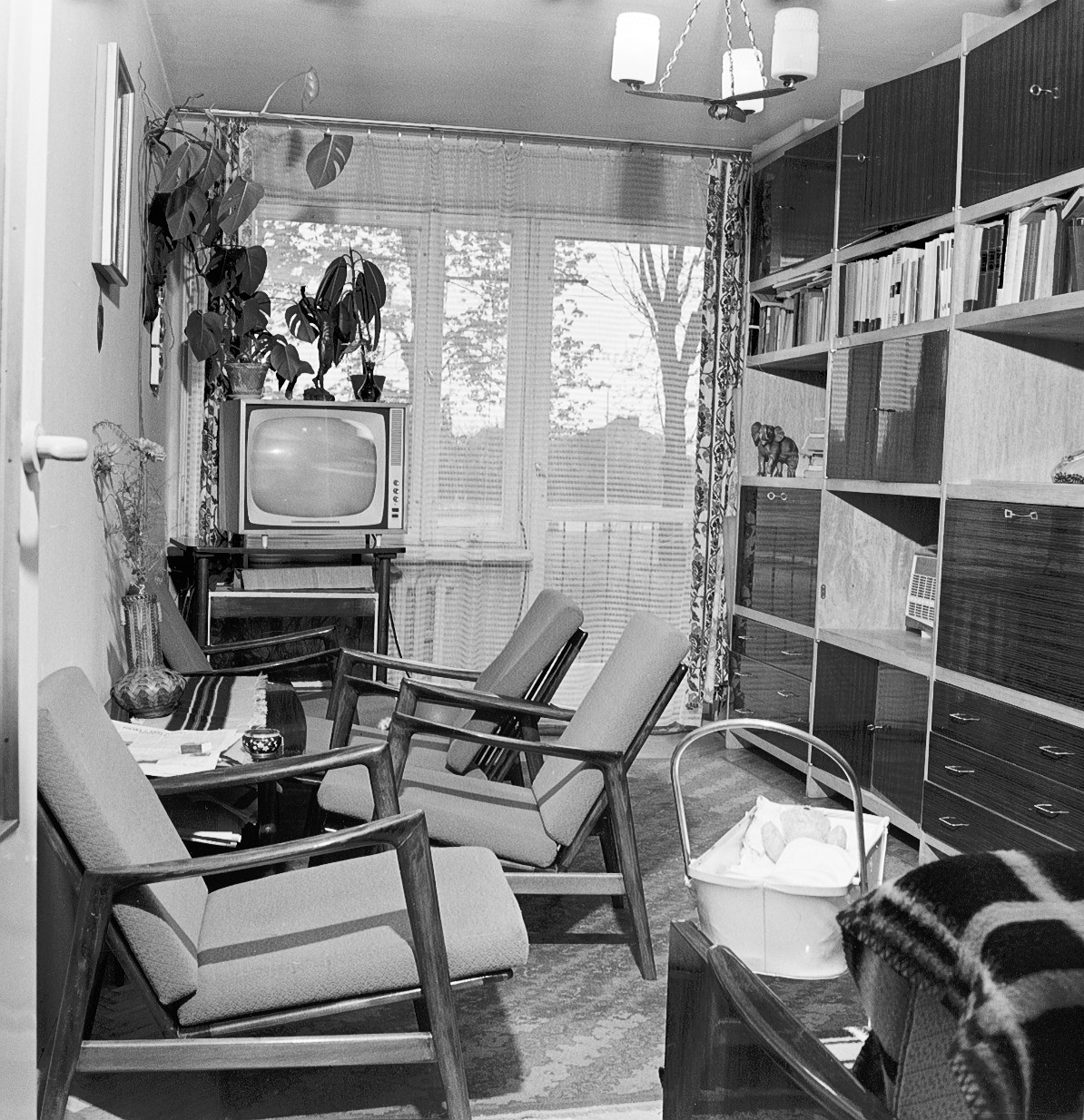Wyposażenie wnętrz mieszkalnych na osiedlach wielkopłytowych, Lublin 1973-74 (źródło: materiały prasowe organizatora)