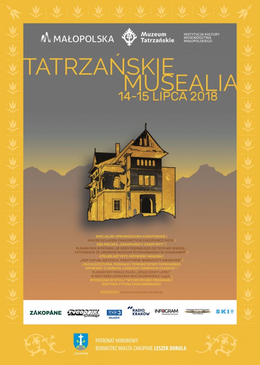 Tatrzańskie Musealia 2018 (źródło: materiały prasowe organizatora)