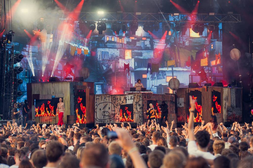 Die Antwoord, Kraków Live Festival, fot. T. Bohm (źródło: materiały prasowe organizatora)