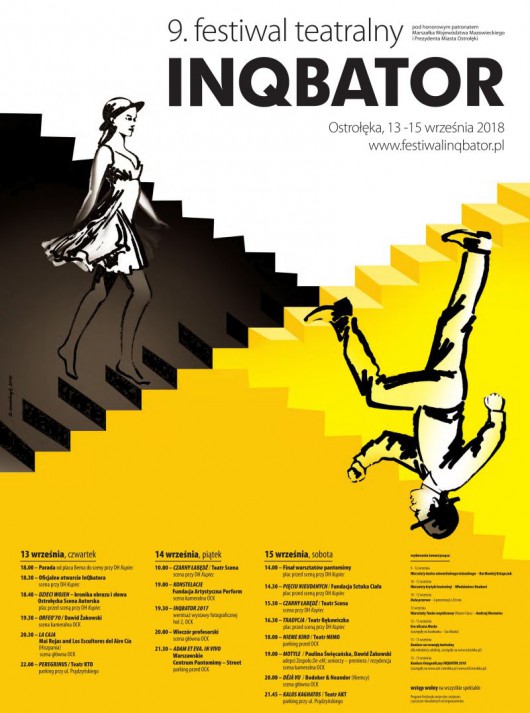 9. Festiwal Teatralny InQbator (źródło: materiały prasowe organizatora)