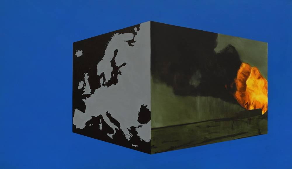 Dyndo Wiktor, „Chmura 03 (Europa)”, 2016 fot. Adam Gut (źródło: materiały prasowe organizatora)