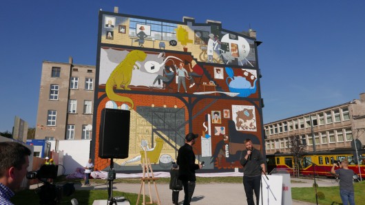 „Art Mural Challenge”, Łódź (źródło: materiały prasowe organizatorów)