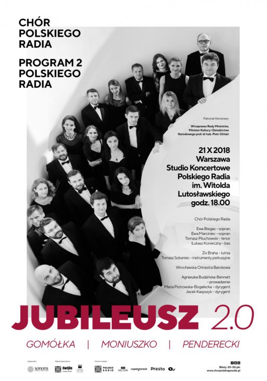 Koncert Jubileuszowy Chóru Polskiego Radia (źródło: materiały prasowe organizatora)