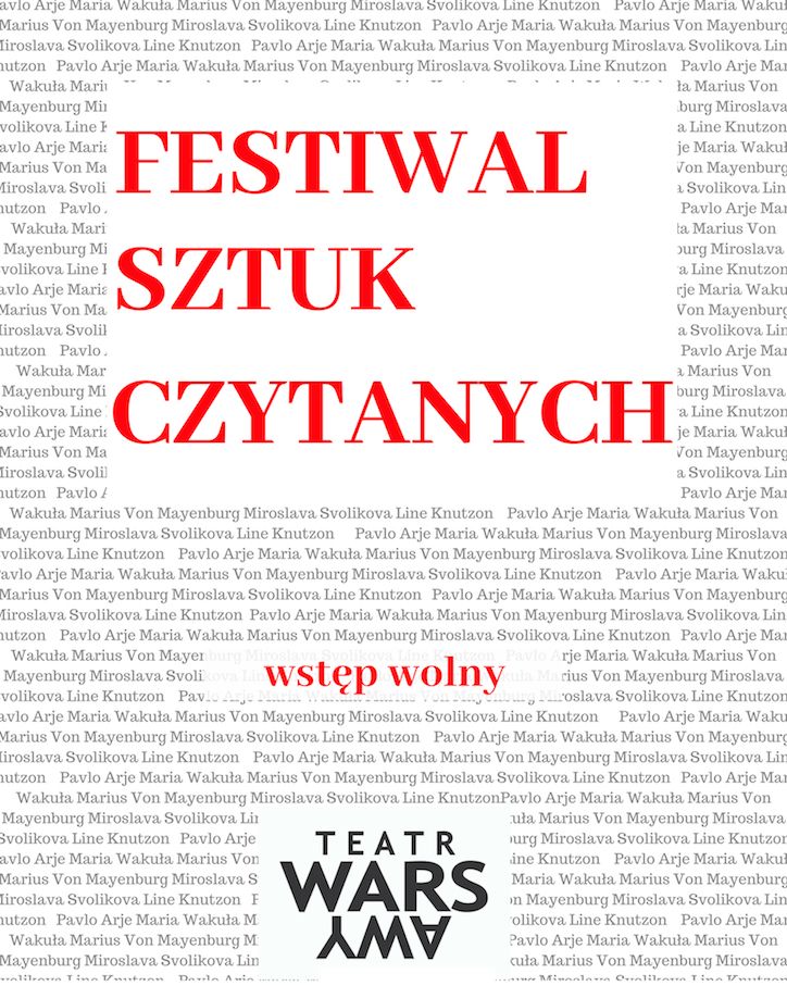 Festiwal Sztuk Czytanych (źródło: materiały prasowe teatru)