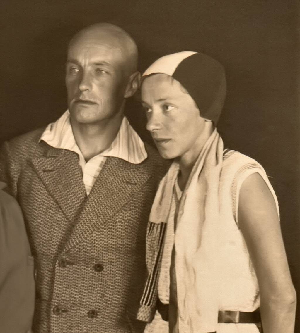 Katarzyna Kobro, Władysław Strzemiński, ok. 1930-1931, fot. archiwum Muzeum Sztuki w Łodzi (źródło: materiały prasowe organizatora)