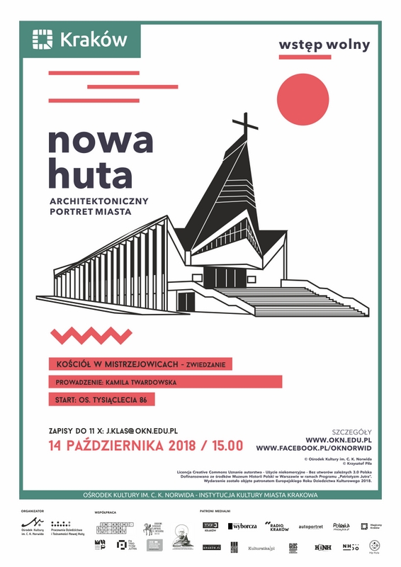„Nowa Huta. Architektoniczny portret miasta”, Ośrodek Kultury im. C. K. Norwida, Fundacja Instytut Architektury (źródło: materiały prasowe organizatorów)