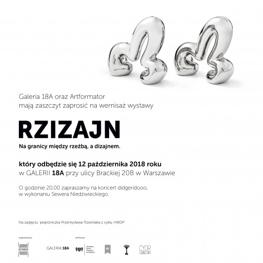 „Rzizajn”, Galeria 18a, Warszawa (źródło: materiały prasowe organizatorów)