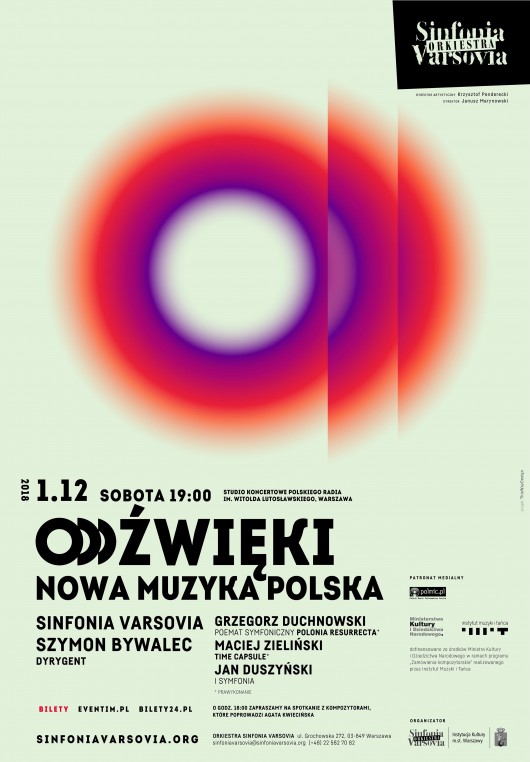„Oddźwięki. Nowa muzyka polska” (źródło: materiały prasowe organizatora)