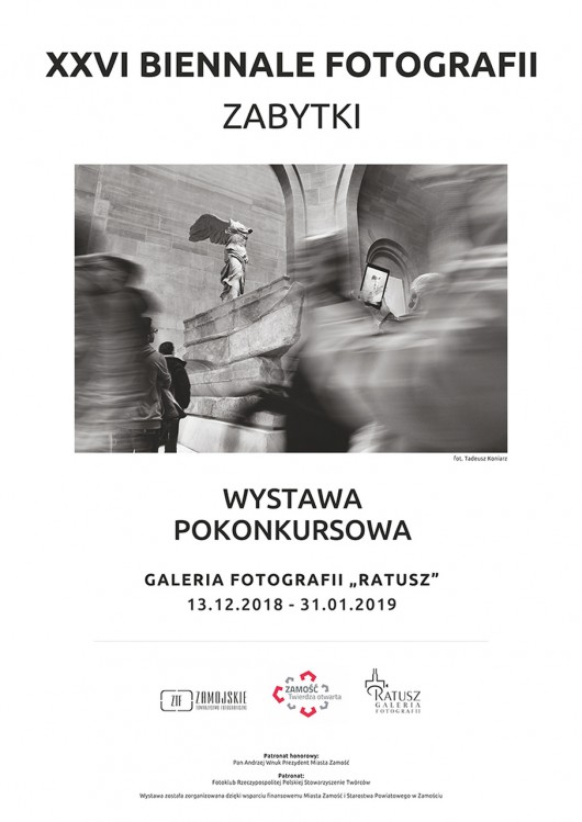 XXVI Międzynarodowe Biennale Fotografii „Zabytki” (źródło: materiały prasowe organizatora)