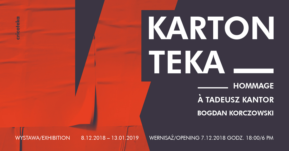 „Kartonteka. Hommage à Tadeusz Kantor” Bogdana Korczowskiego (źródło: materiały prasowe organizatora)
