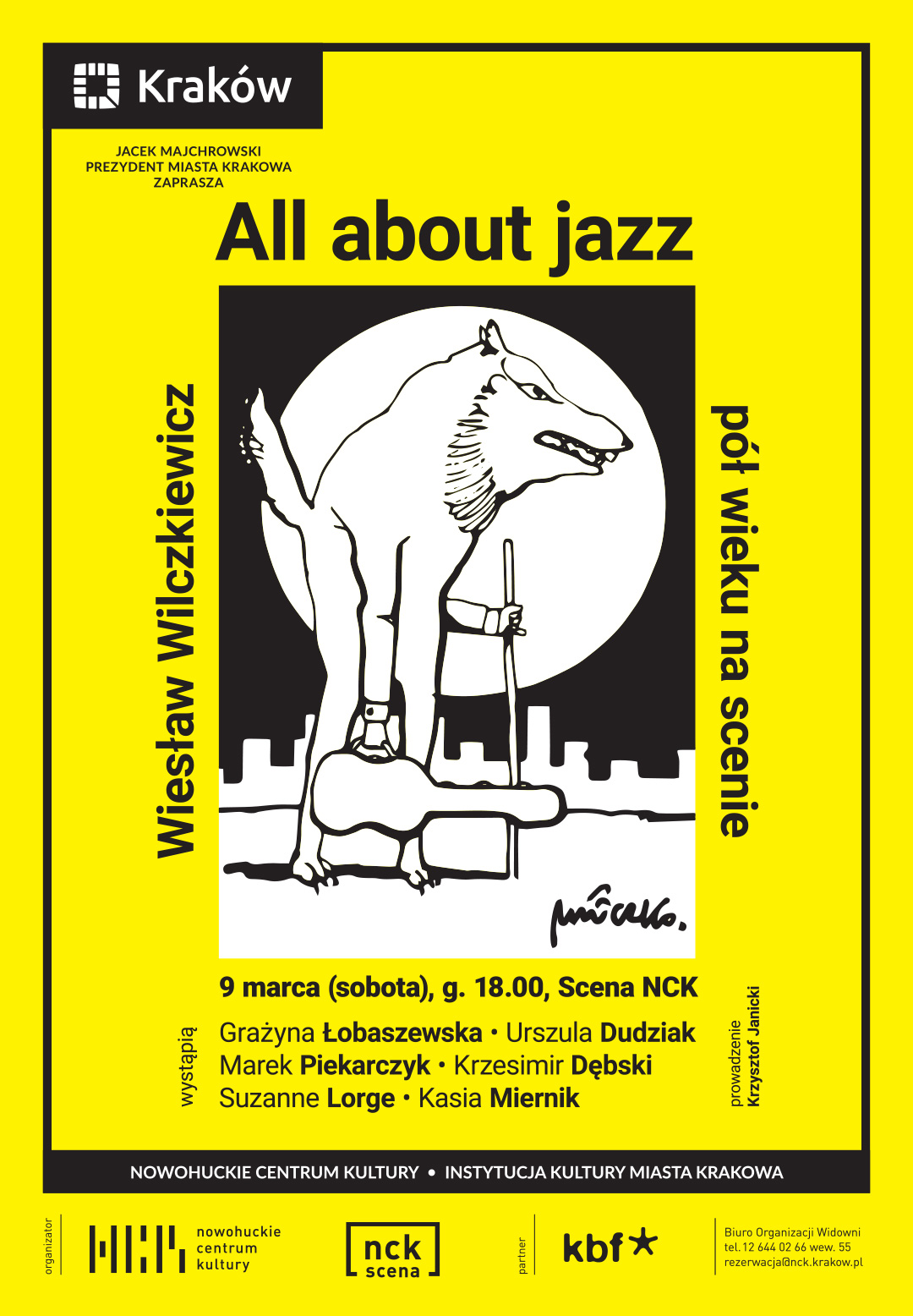 Plakat promujący koncert All-about-jazz (źródło: materiały prasowe)