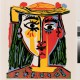 Pablo Picasso: Buste de Femme au Chapeau / Bust of a Woman in a Hat, 1962, linoryt barwny / colour linocut © Succession Picasso (źródło: materiały prasowe)