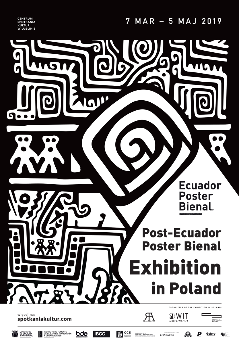 Plakat Ecuador Poster Bienal 2019 (źródło: materiały prasowe)