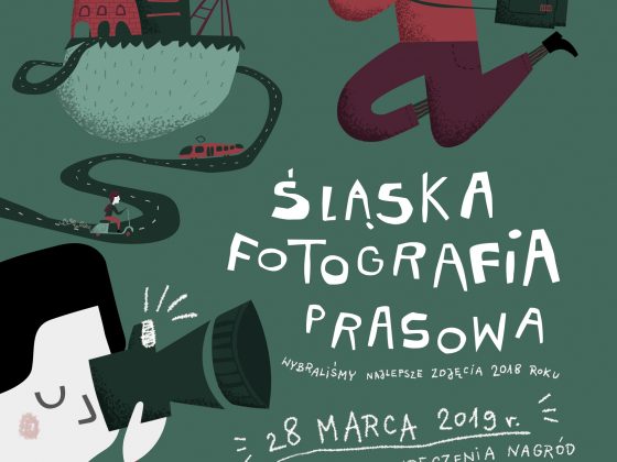 Plakat konkursu Śląska Fotografia Prasowa (źródło: materiały prasowe)