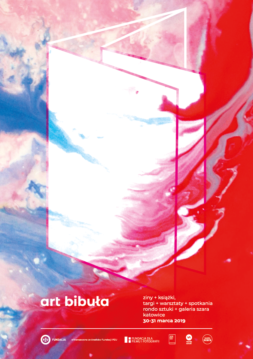 Plakat festiwalu Art Bibuła (źródło: materiały prasowe)
