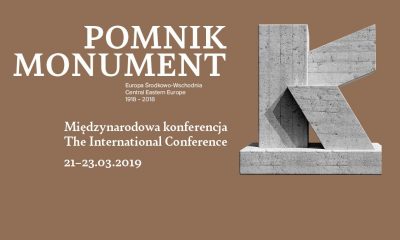 Międzynarodowa Konferencja Naukowa, Pomniki Europy Środkowo-Wschodniej 1918–2018 (źródło: materiały prasowe)