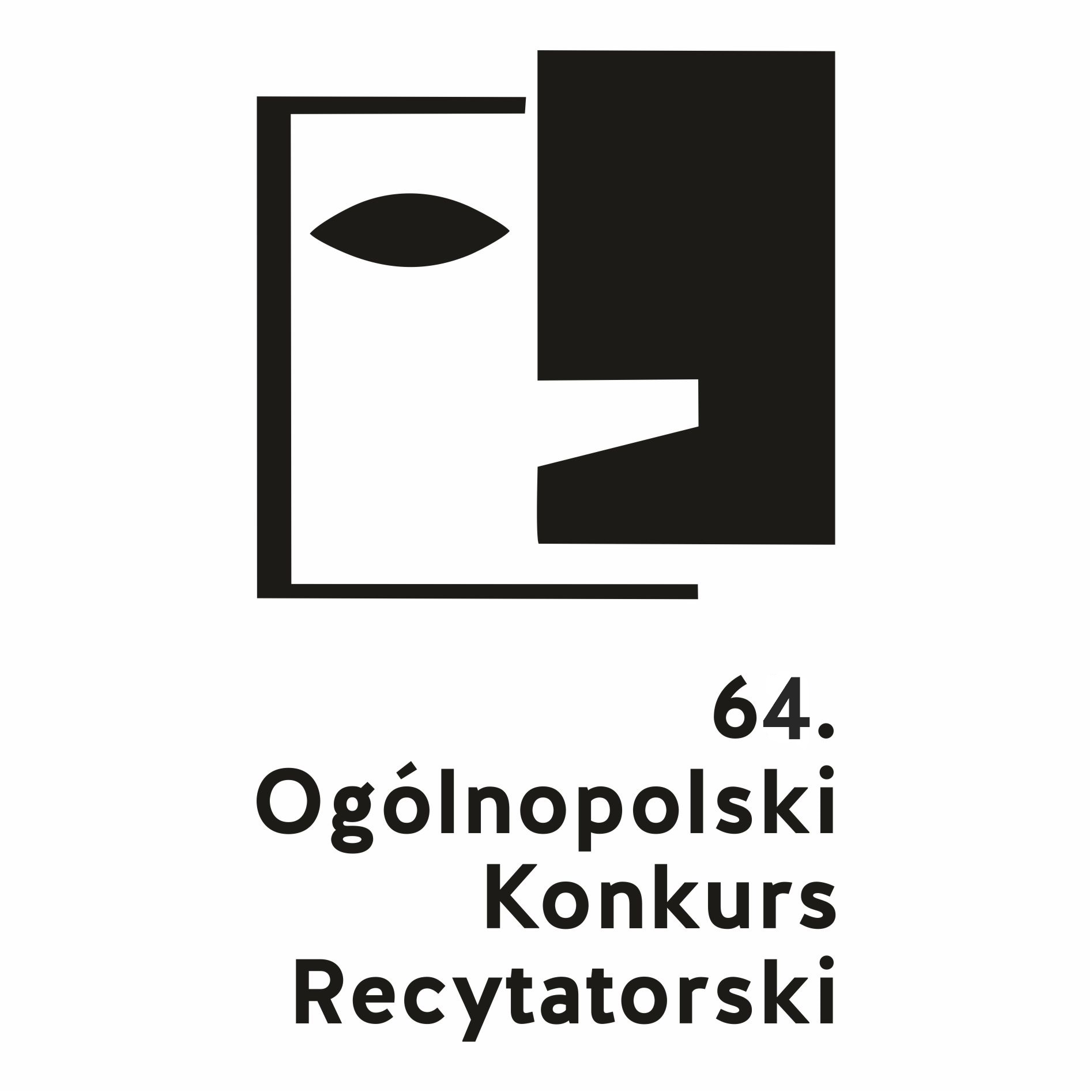 Logo 64. Ogólnopolskiego Konkursu Recytatorskiego (źródło: materiały prasowe)