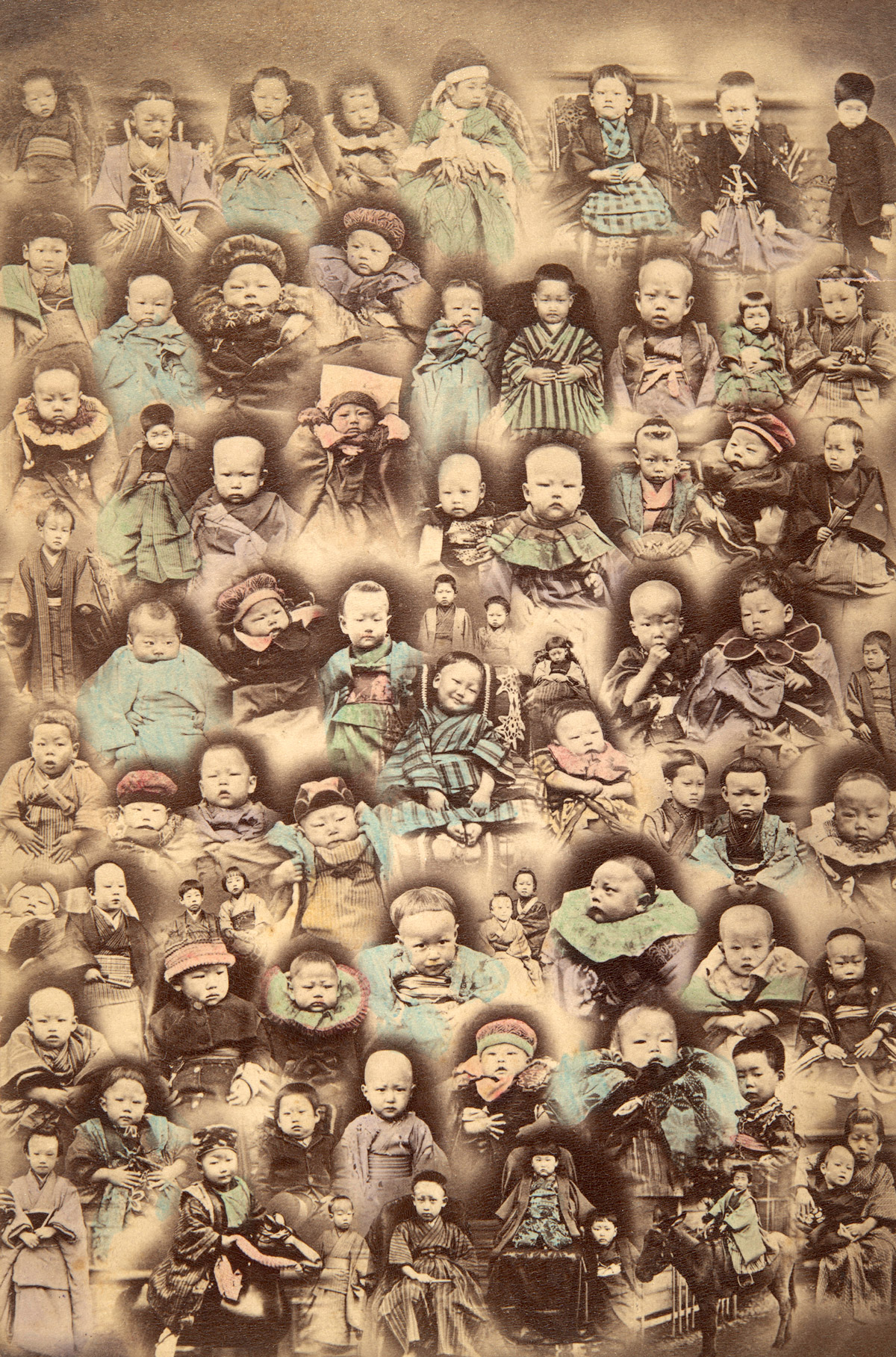 Autor nieznany, Dzieci, Japonia, ok. 1880 (źródło: materiały prasowe)