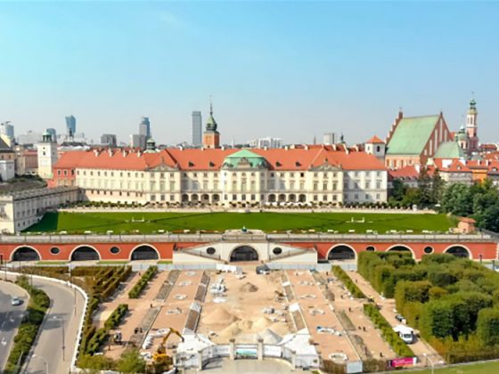 Ogrody Zamku Królewskiego w Warszawie (źródło: materiały prasowe)