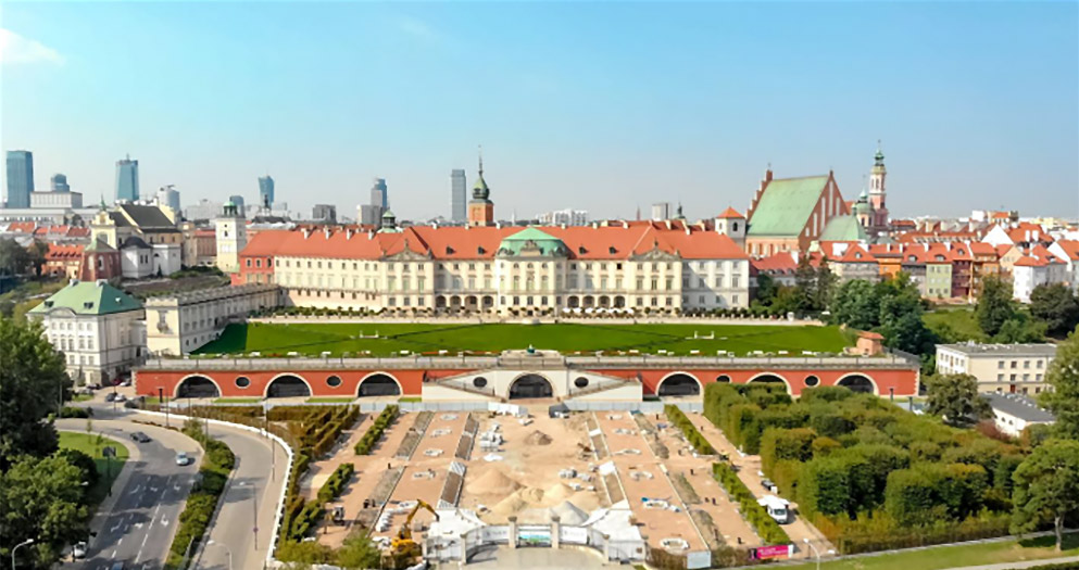 Ogrody Zamku Królewskiego w Warszawie (źródło: materiały prasowe)