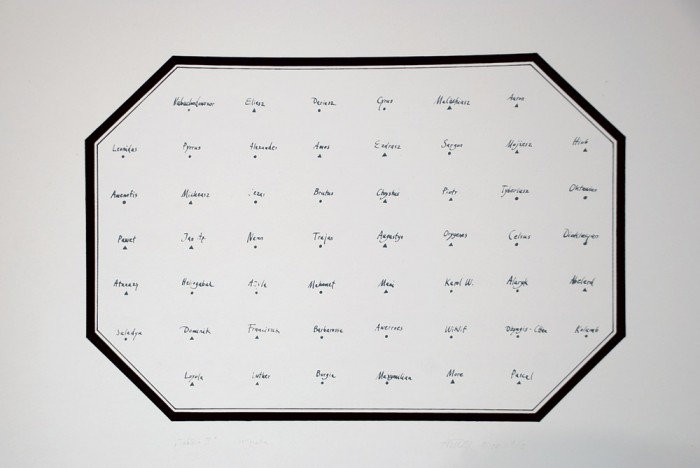 Andrzej Lachowicz, Tablica I, 1981