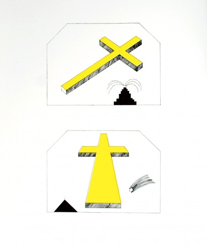 Andrzej Lachowicz, Znak metafizyczny II, 1981