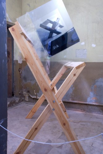 Jan Berdyszak, Rekonstrukcja, 1995, fot. Zofia Waligóra