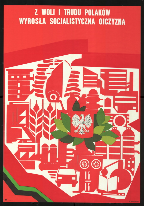 Plakat ze zbiorów Biblioteki Narodowej