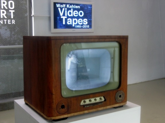 Wolf Kahlen, Videotapes 1969-2010, fot. Centrum Sztuki WRO we Wrocławiu