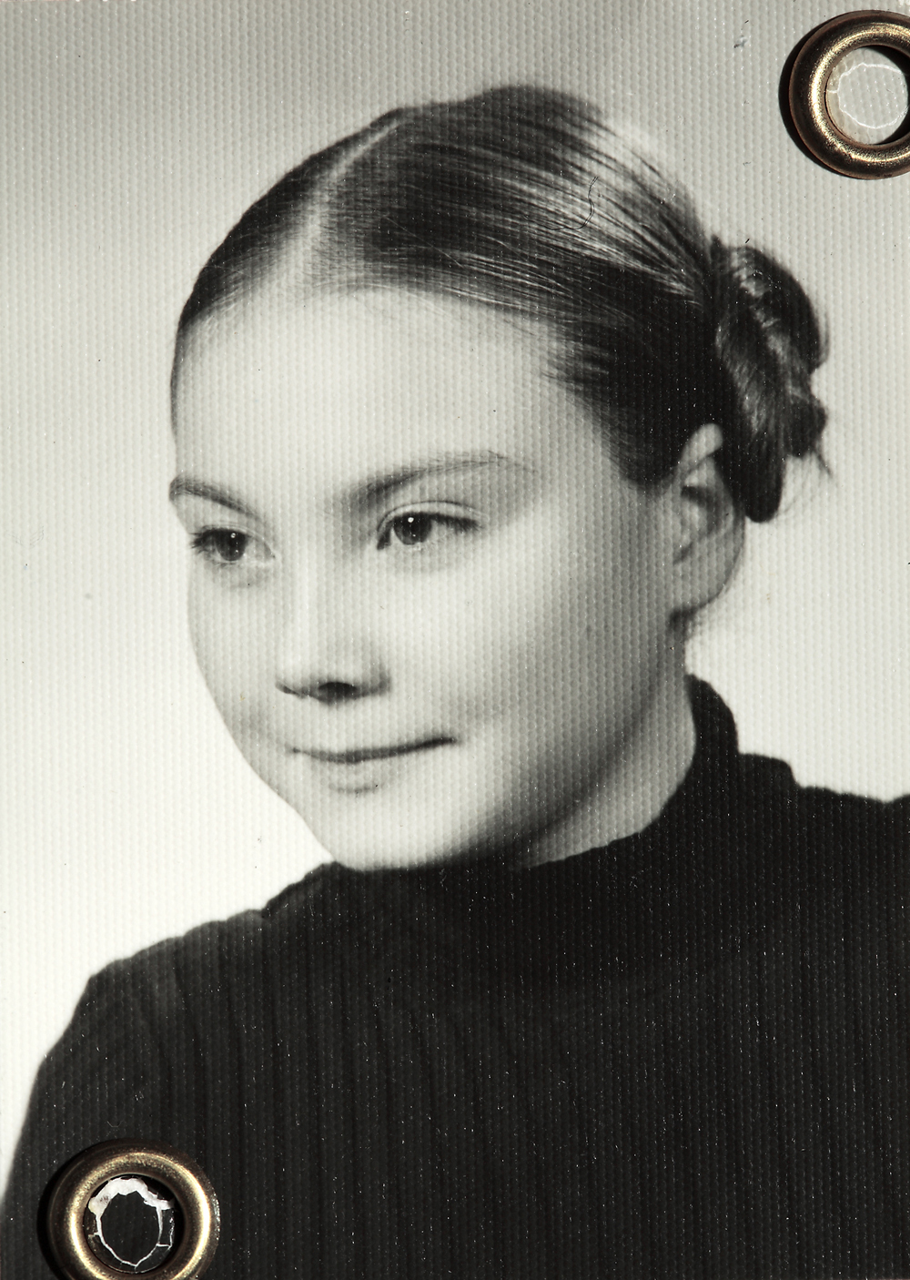 Katarzyna Kozyra w wieku 6 lat