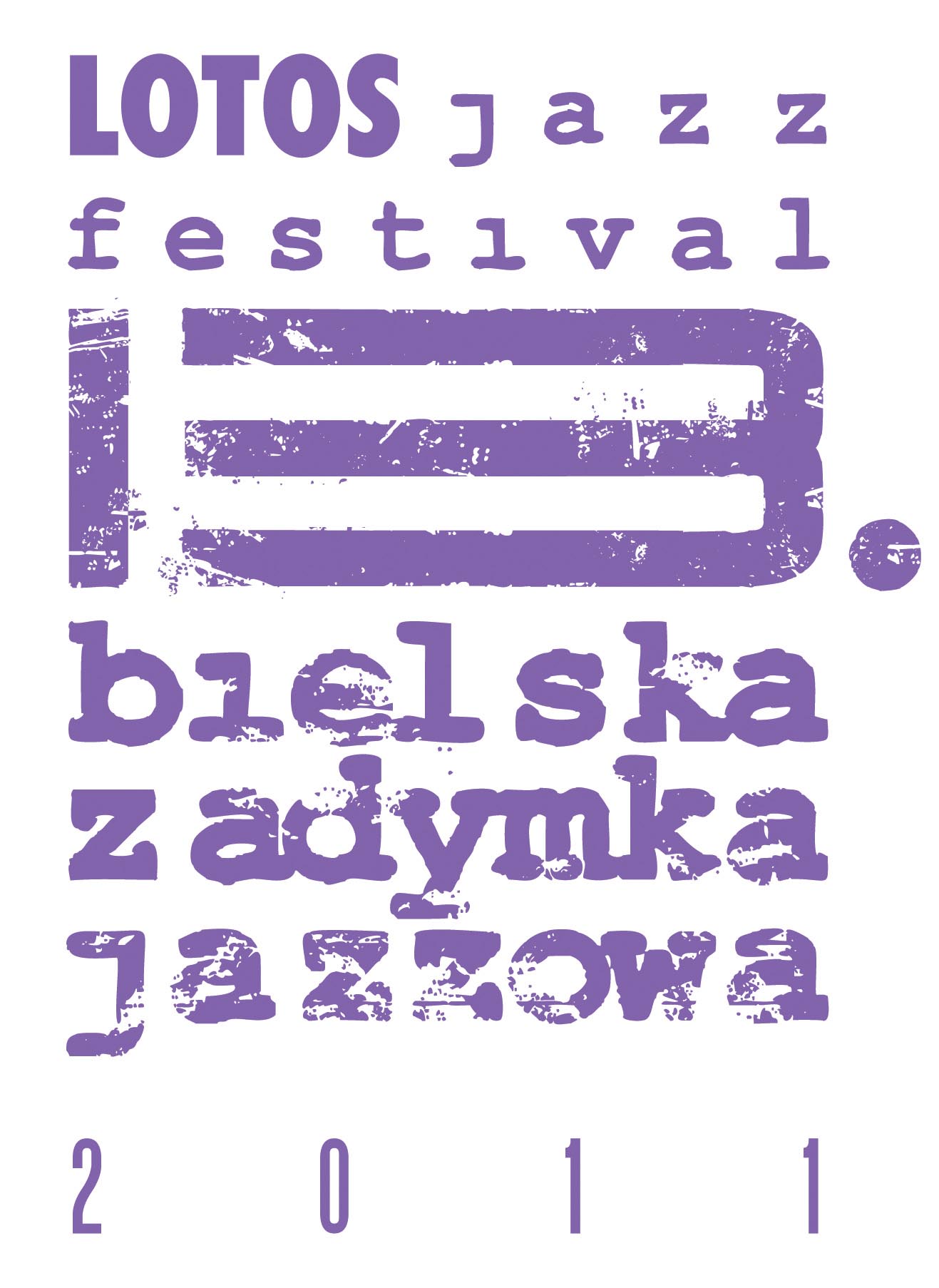 Lotos Jazz Festival 13. Bielska Zadymka Jazzowa - logo 2011