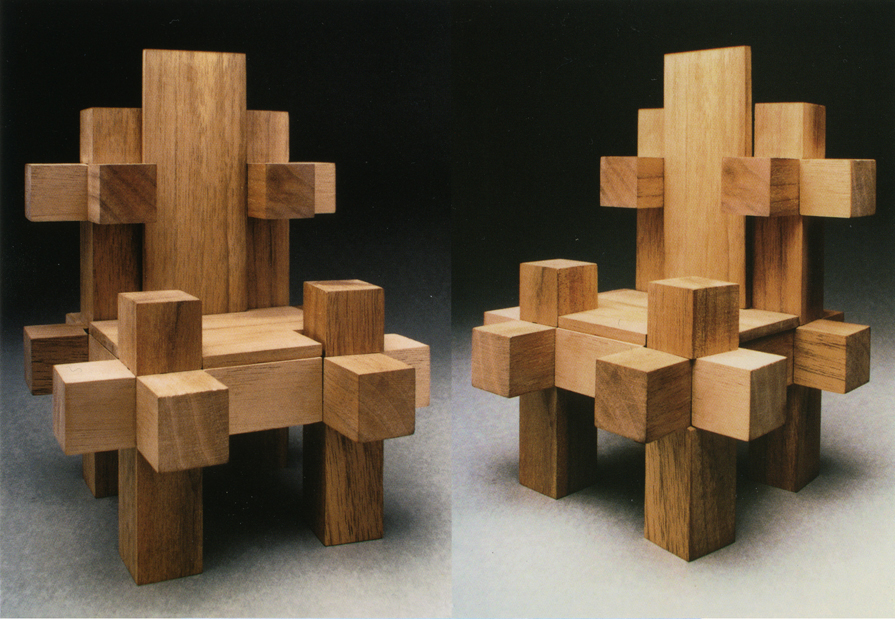 Chair throne for Mondrian
