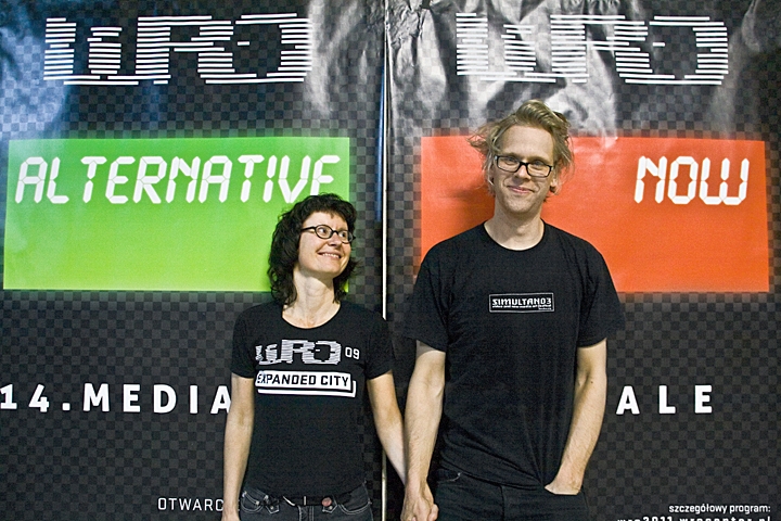 Biennale WRO 2011, incite - Kera Nagel and Andre Aspelmaier, photo by Alicja Kołodziejczyk (66)