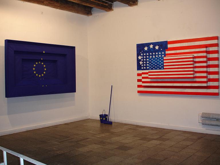 Marcin Berdyszak “After Jasper Johns”, 2008, materiał udostępniony przez organizatora