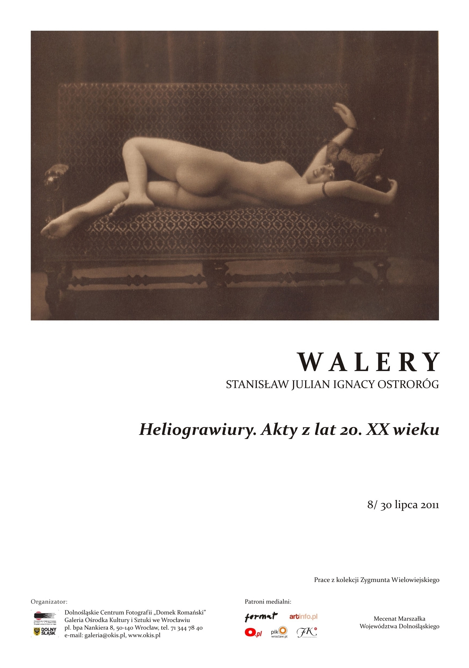 Walery - plakat wystawy (z materiałów organizatora)