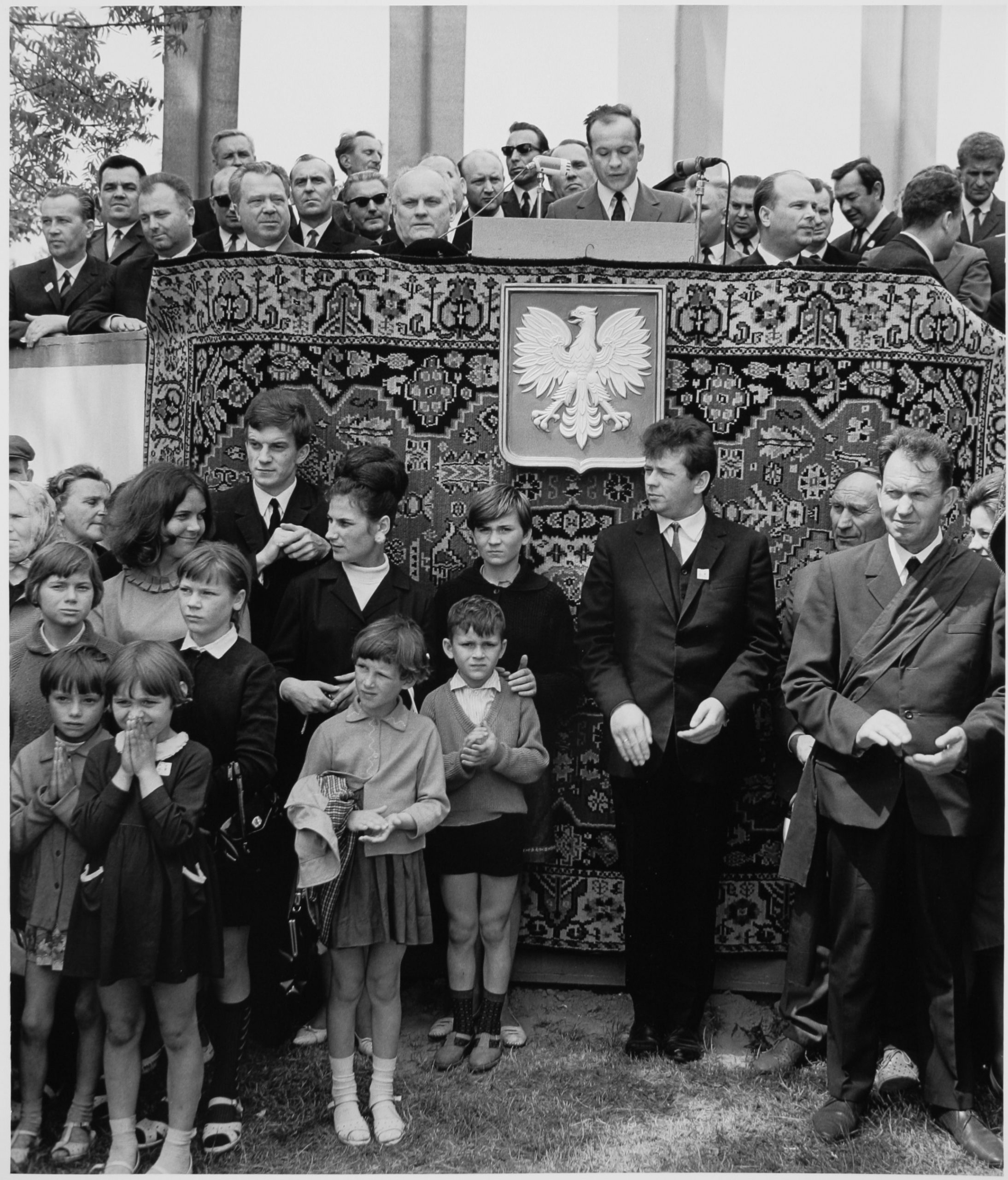 Oni i my, święto ludowe, Ciepielów, fot. Bogdan Łapieński, 1966