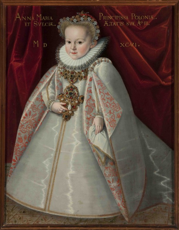 Marcin Kober - Królewna Anna Maria Wazówna, 1596