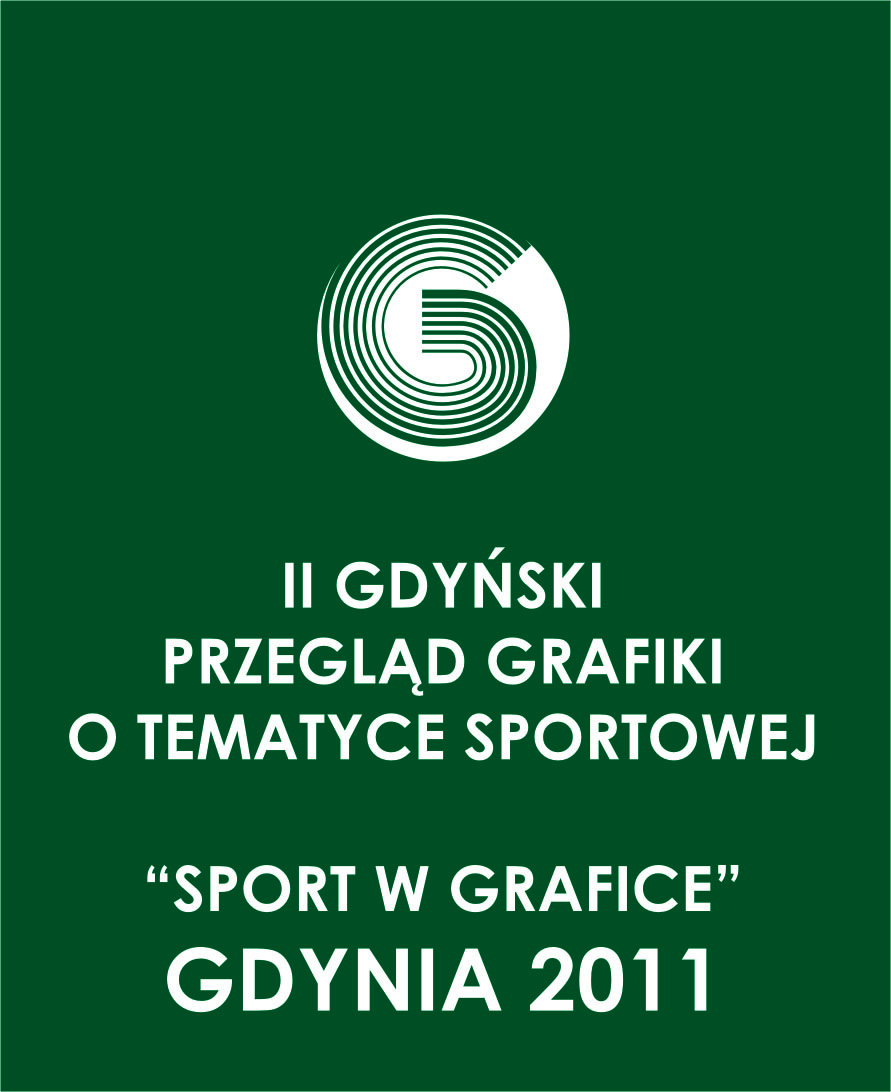 Logo przeglądu Sport w grafice-Gdynia 2011 (źródło: materiały prasowe organizatora)