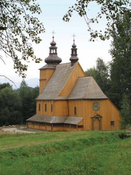 Kościół z Łososiny Dolnej, Sądecki Park Etnograficzny, fot. M. Klag (źródło: materiały prasowe)
