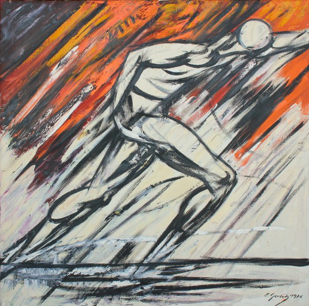 Eugeniusz Gerlach „Sport w Sztuce - Inspiracje Olimpijskie” (źródło: materiały prasowe organizatora)