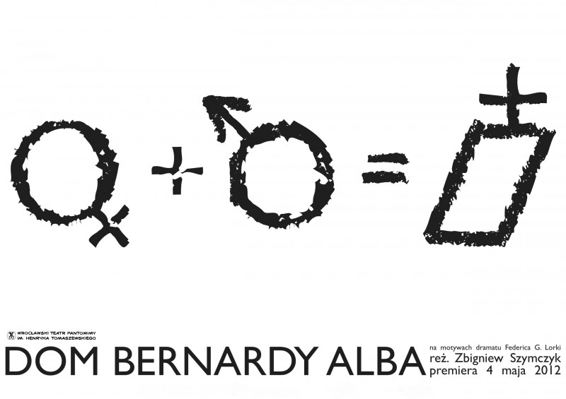 Plakat spektaklu „Dom Bernardy Alby” (źródło: materiały prasowe organizatora)