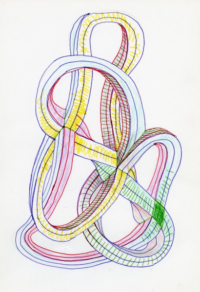 Stefan Themerson, „Impossible Drawing”, rysunek (źródło: materiały prasowe)