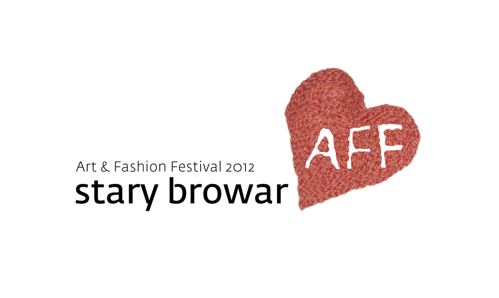 Art & Fashion Festival – logotyp autorstwa Basi Metelskiej przy współpracy z Barbarą Hulanicki (źródło: materiały prasowe organizatora)