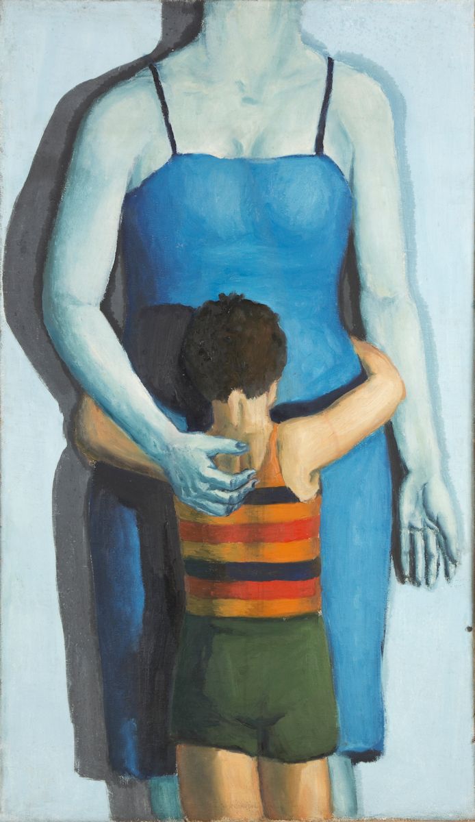 Andrzej Wróblewski, „Dziecko z zabitą matką”, („Syn i zabita matka”), 1949, olej, płótno, Muzeum Narodowe w Krakowie (źródło: materiały prasowe organizatora)