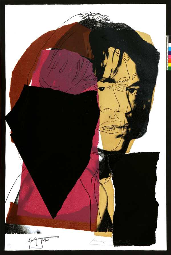 „Mit: cień”, 1981, serigrafia © 2012 The Andy Warhol Foundation for the Visual Arts, Inc. / Artists Rights Society (ARS), New York (źródło: materiały prasowe organizatora)
