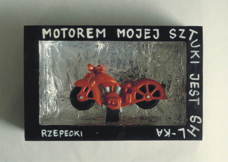 Adam Rzepecki „Motorem mojej sztuki jest SHL-ka” (źródło: materiały prasowe organizatora)