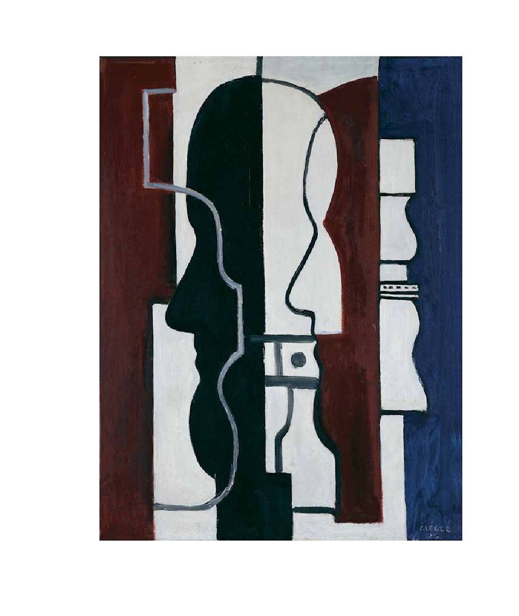 Fernand Léger, „Dwa profile”, 1926 (źródło: materiały prasowe organizatora)